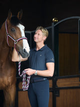 Classic Mens Pique Shirt Navy