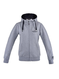 Unisex Hood Sweat Jacket Light Grey