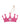 Crown Stall Leksak Phlox Pink