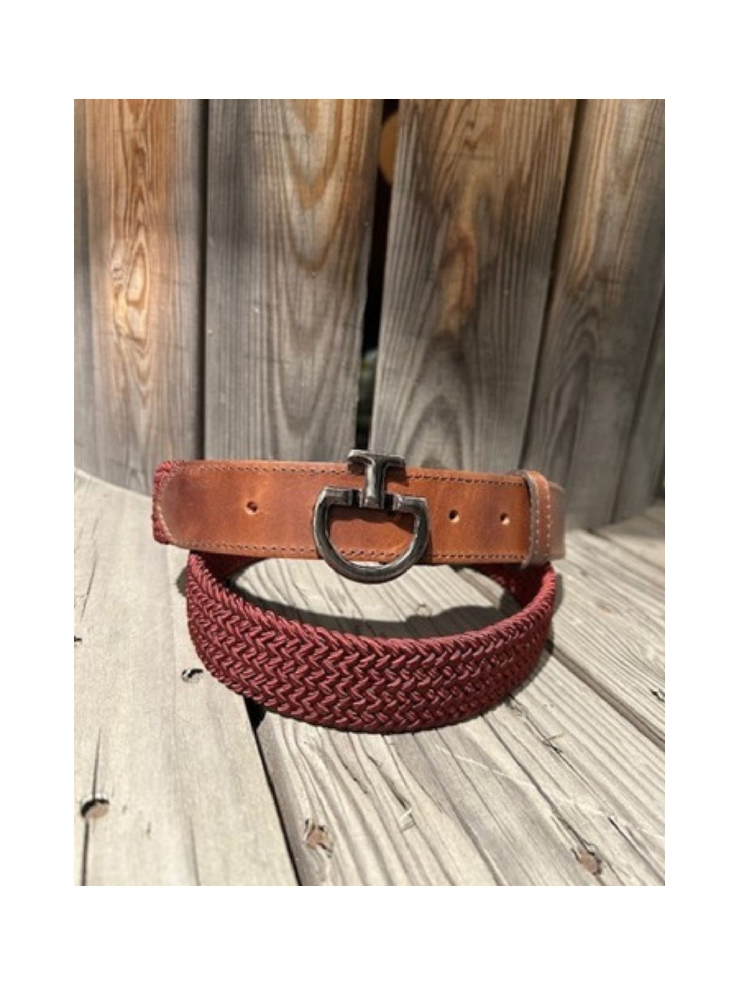 Elastic Belt Vinröd