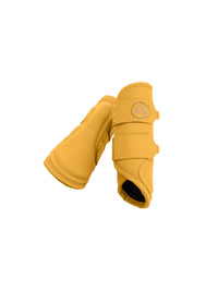 Damasker Faux Leather Platinum Golden Yellow