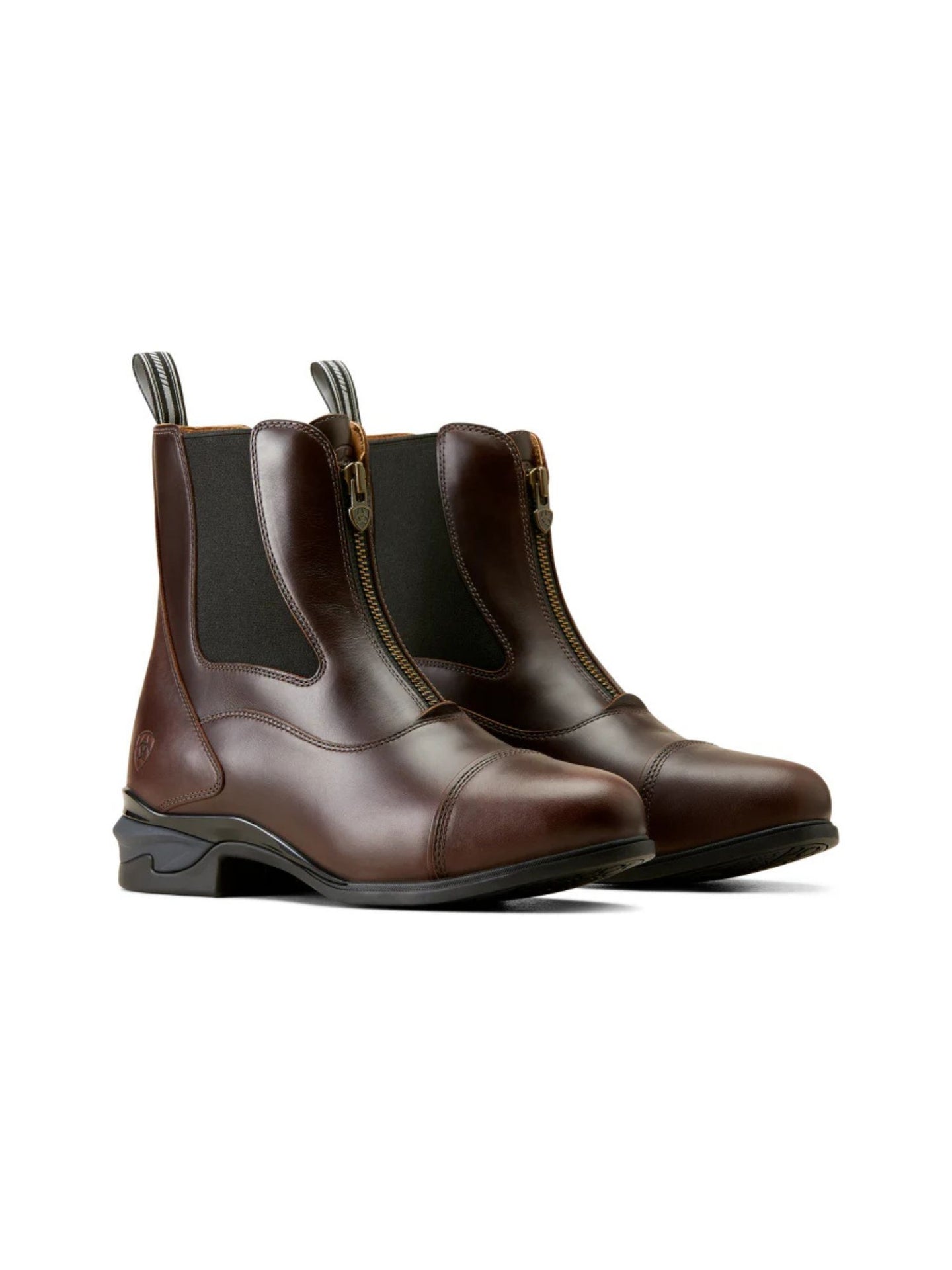 Devon Zip Womens Waxed Chocolate