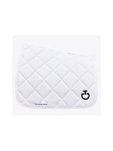 Diamond Quilted Jersey Dressage Saddle Pad CT Vit