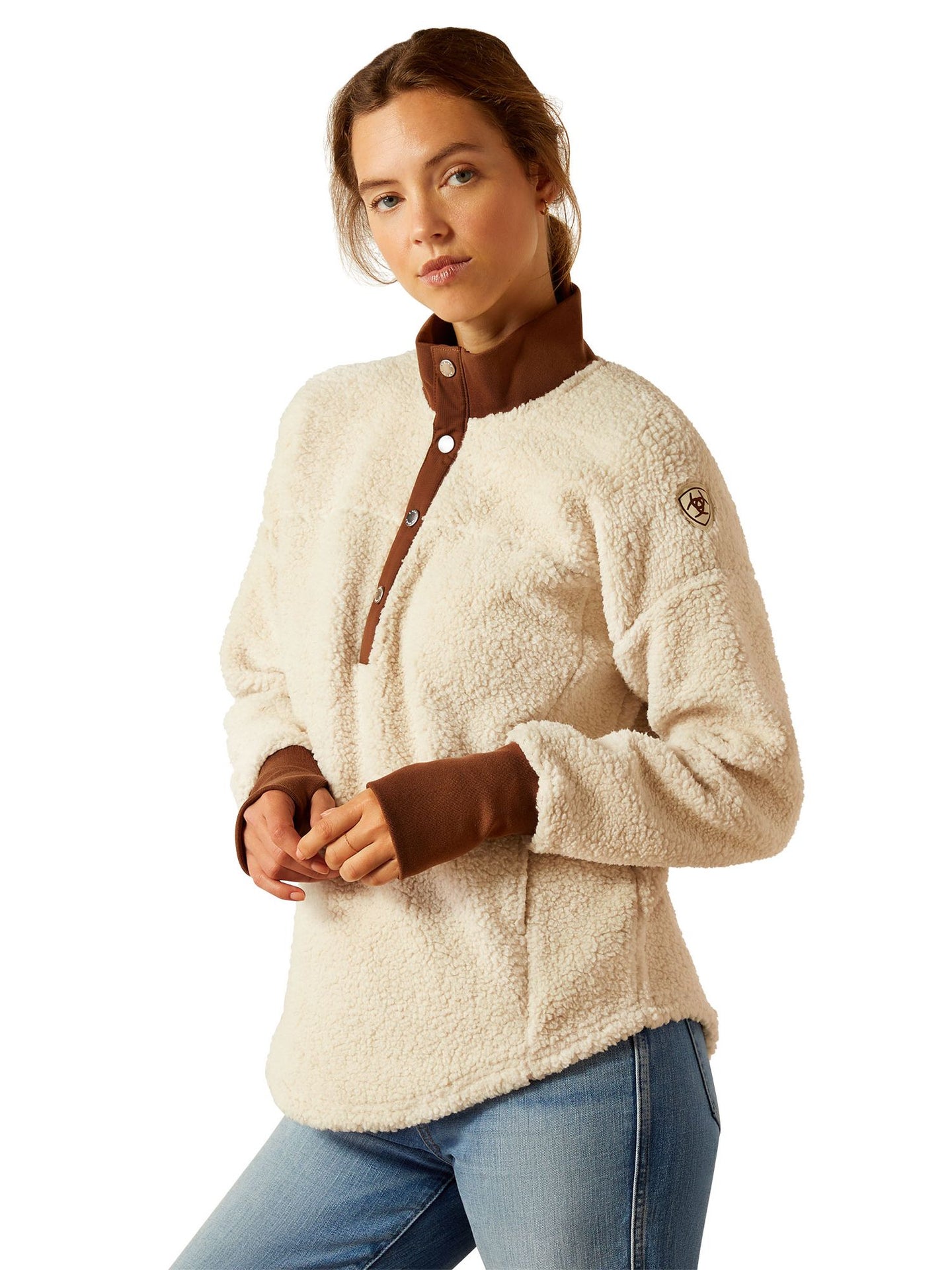 Doyen Sweatshirt Natural/Soft Silt