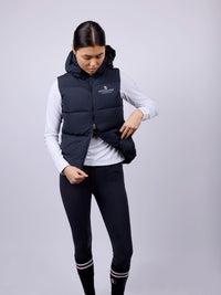 Down Vest Unisex Navy
