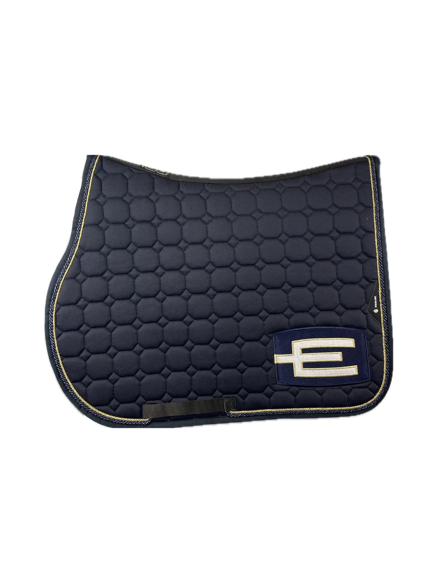 Equiline Schabrak Med E-Logga Blue/Gold