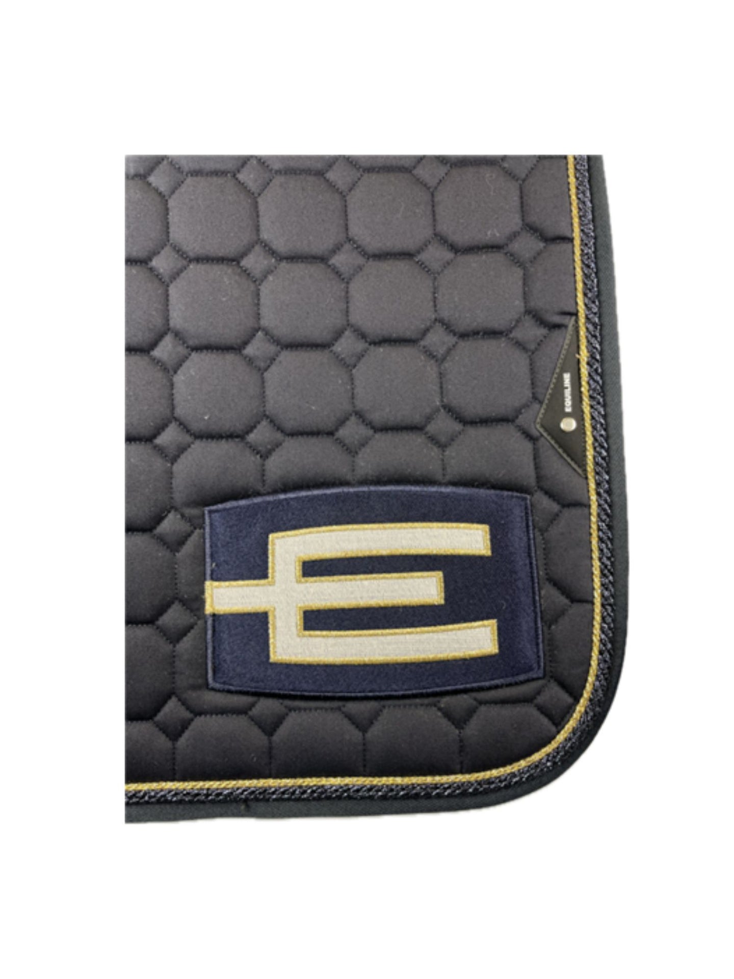 Equiline Schabrak Med E-Logga Blue/Gold