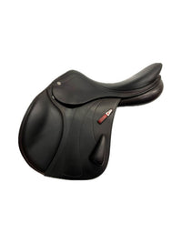 Equipe Rarity Grip Hoppsadel 15,5" M +1 Brun