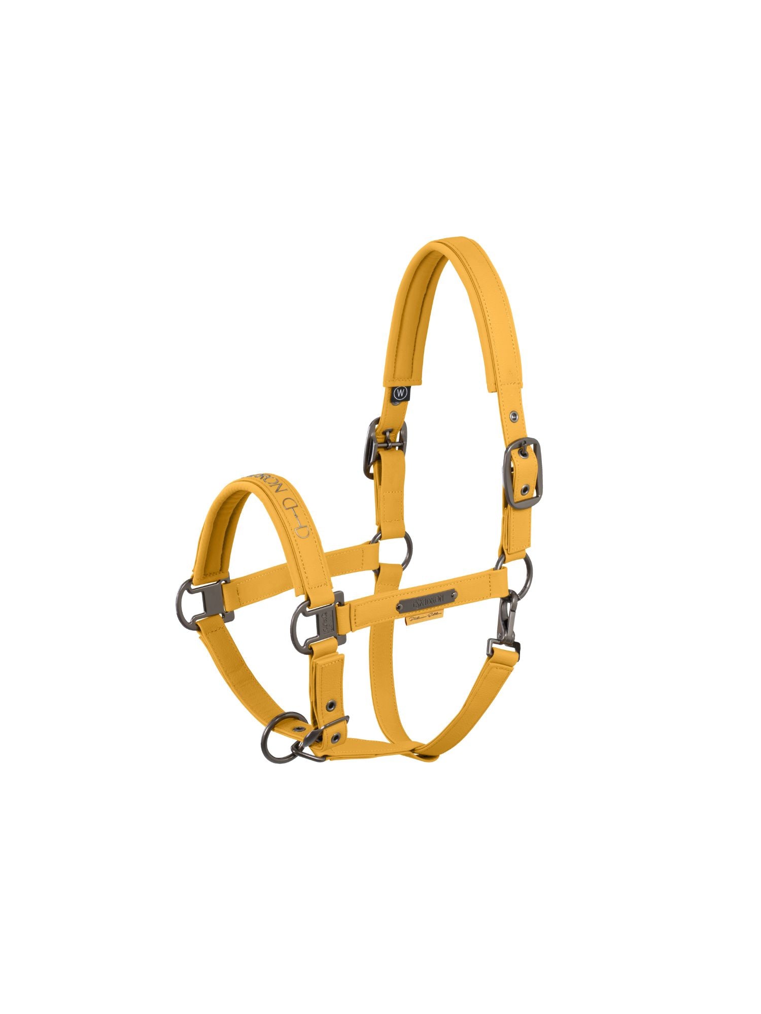 Grimma Faux Leather Platinum Golden Yellow