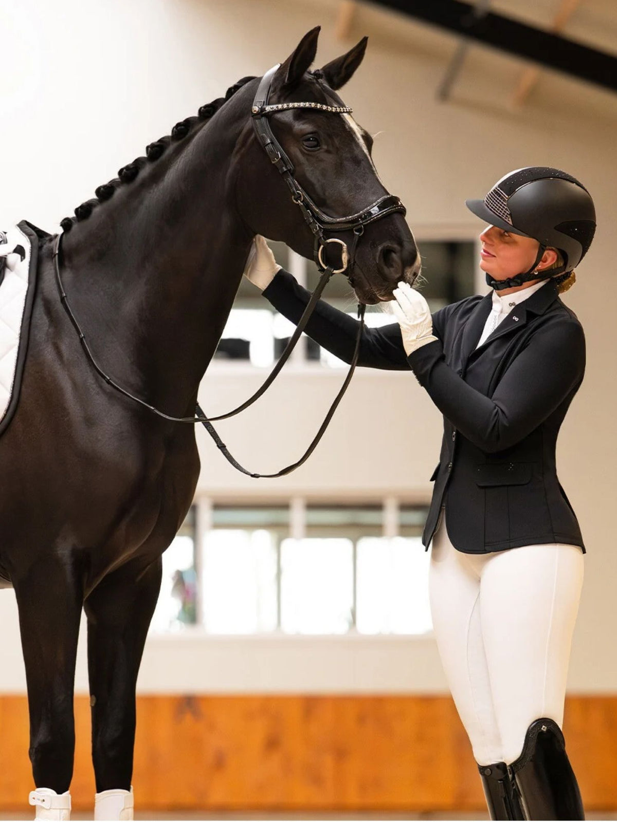 Träns Glitter FaySport Svart