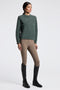 Fleecetröja Crew Neck Jungle Green