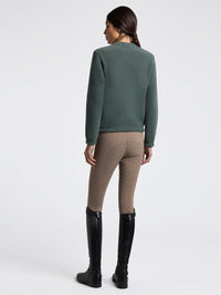 Fleecetröja Crew Neck Jungle Green