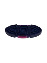 Curry Comb Flexible Fuchsia/Navy