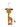 Giraffe Stall Leksak Gul