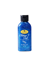 Glittergel 100ml Blå