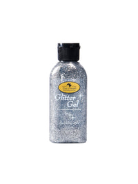 Glittergel 100ml Silver