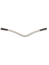 Pannband Facet Brun/Silver