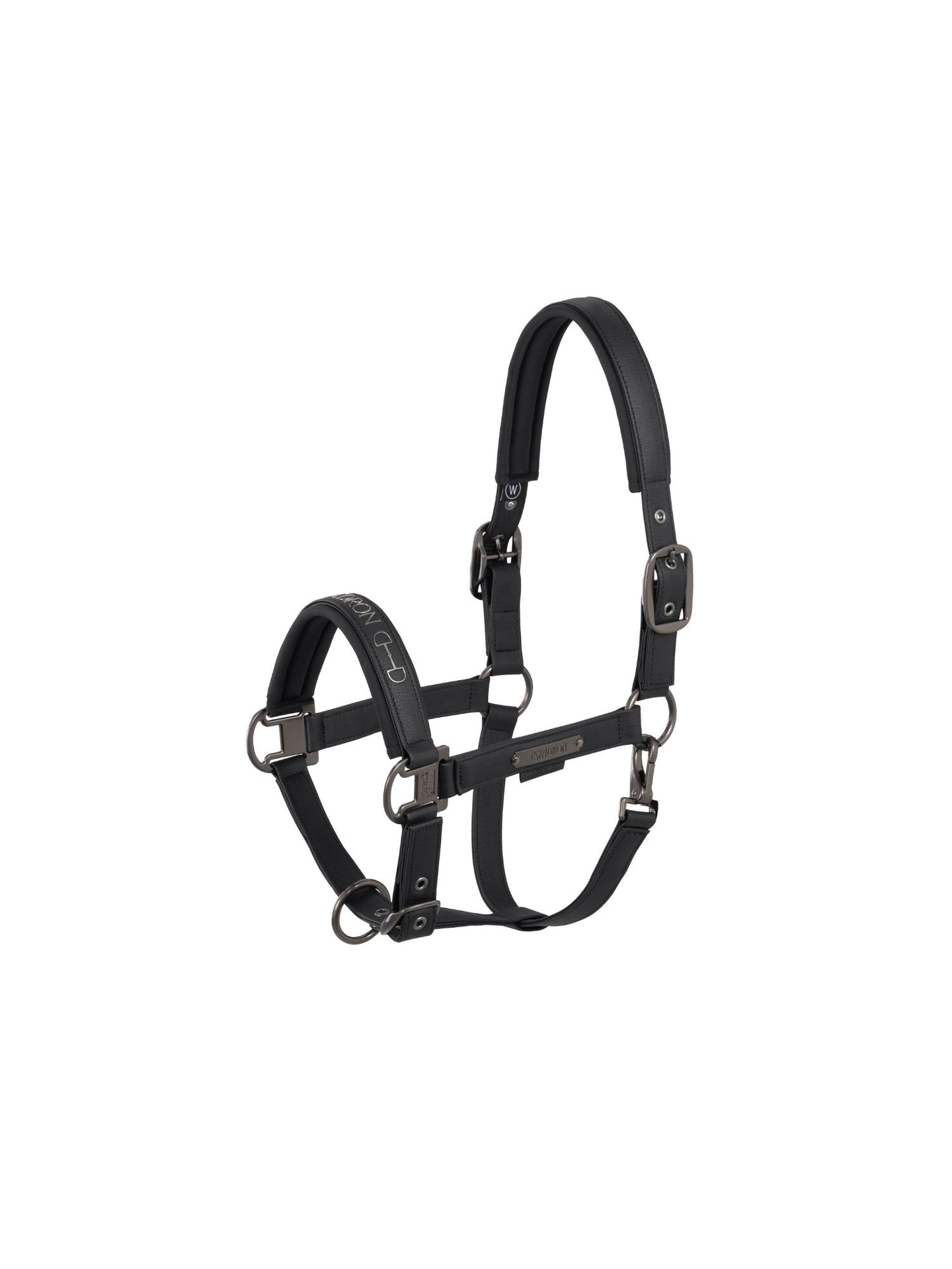 Grimma Faux Leather Platinum Black