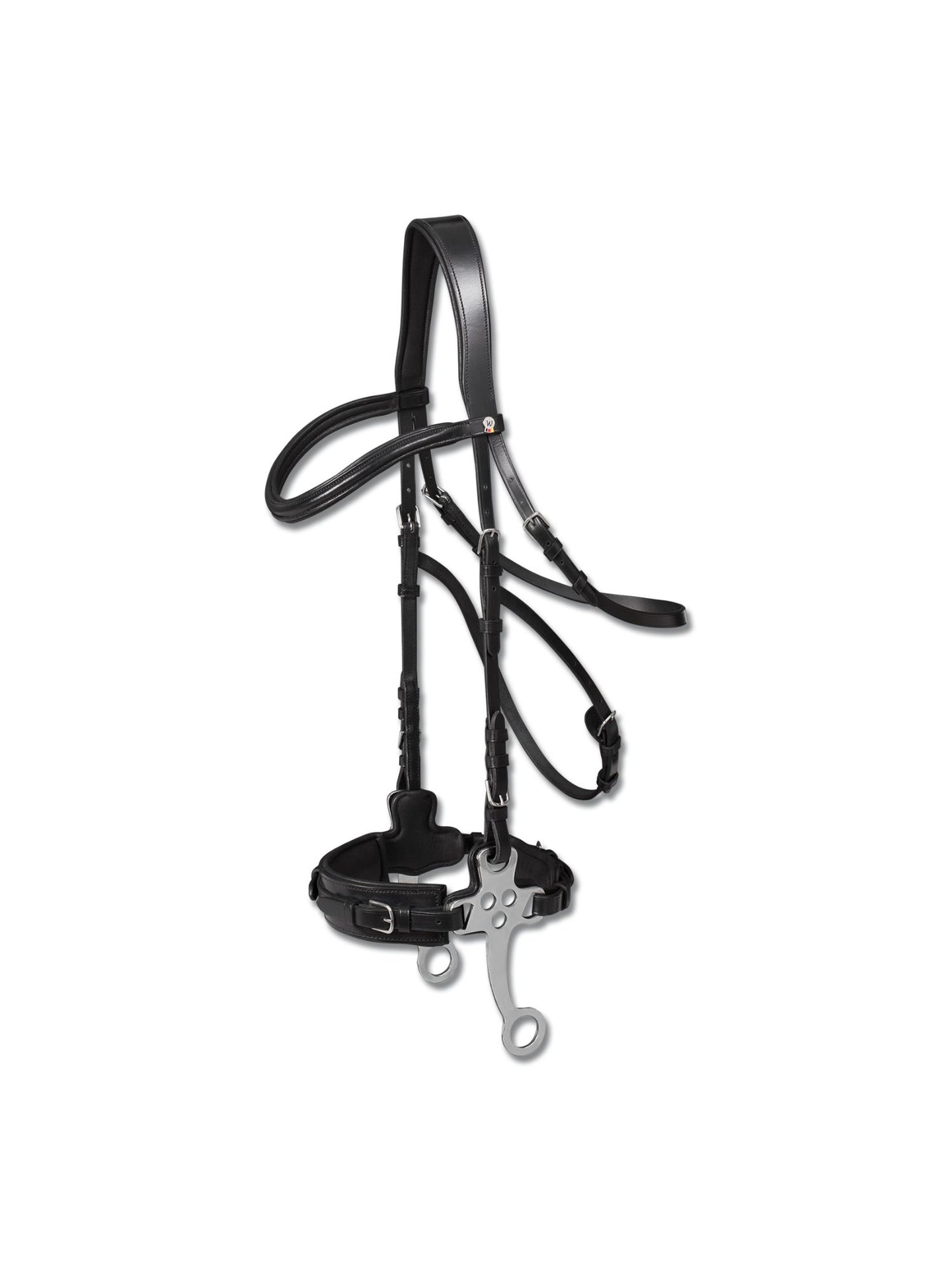 Hackamore Bridle X-Line Svart