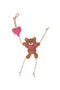 Hästleksak Valentine Nalle Rosa