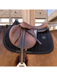 Hoppschabrak Velvet Mini Pearls Svart