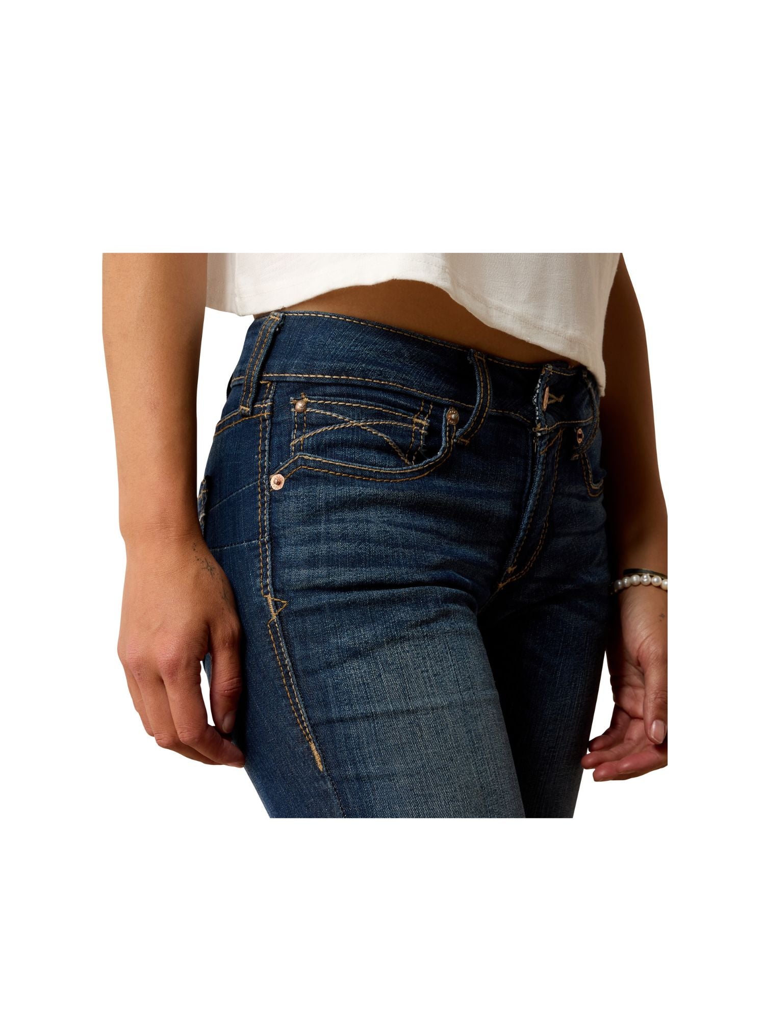 Jeans Perfect Rise Rosa Boot Cut