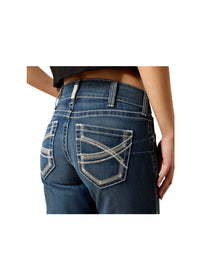 Jeans Real Mid Rise Stretch Ivy Stackable Straight Leg