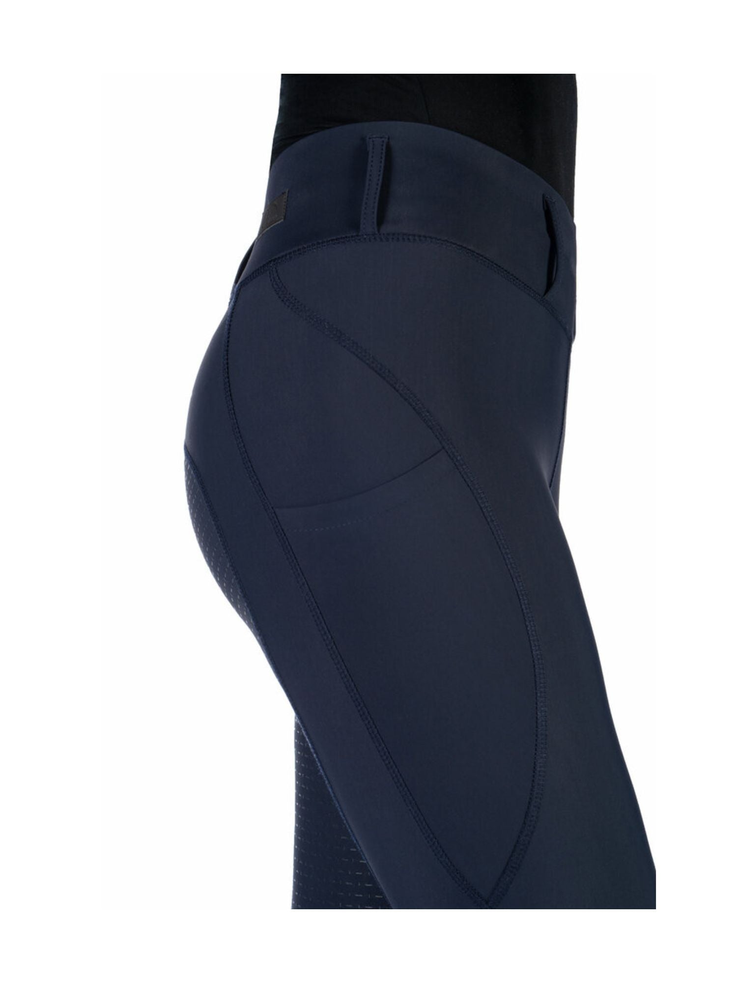 Jill Kids High Waist Full Seat Riding Leggings Deep Blue