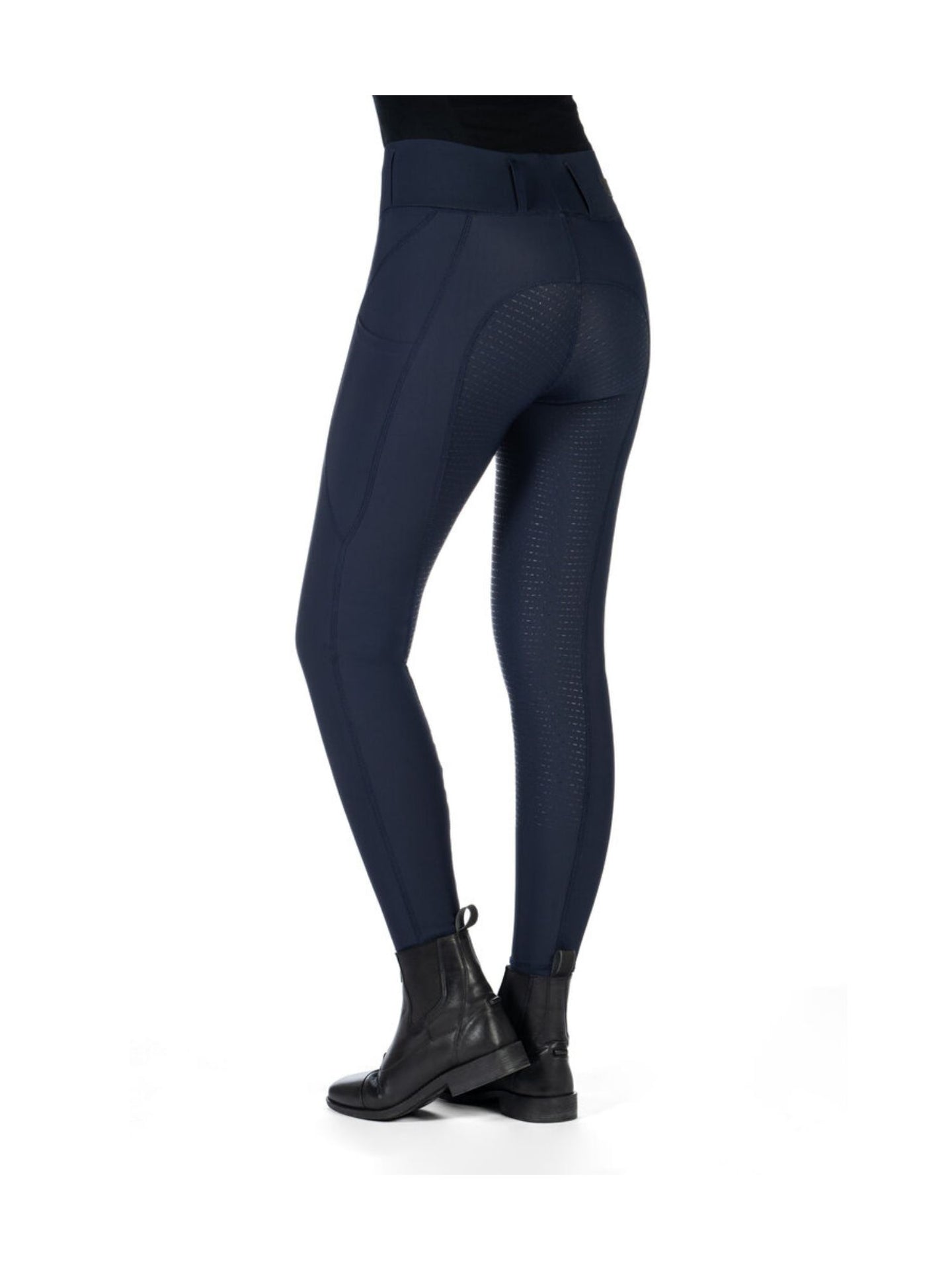 Jill Kids High Waist Full Seat Riding Leggings Deep Blue