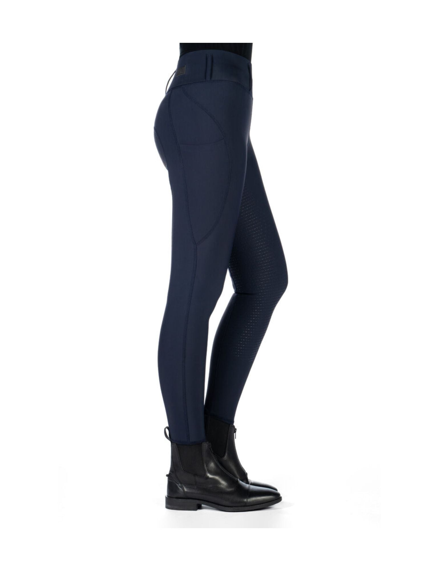 Jill Kids High Waist Full Seat Riding Leggings Deep Blue