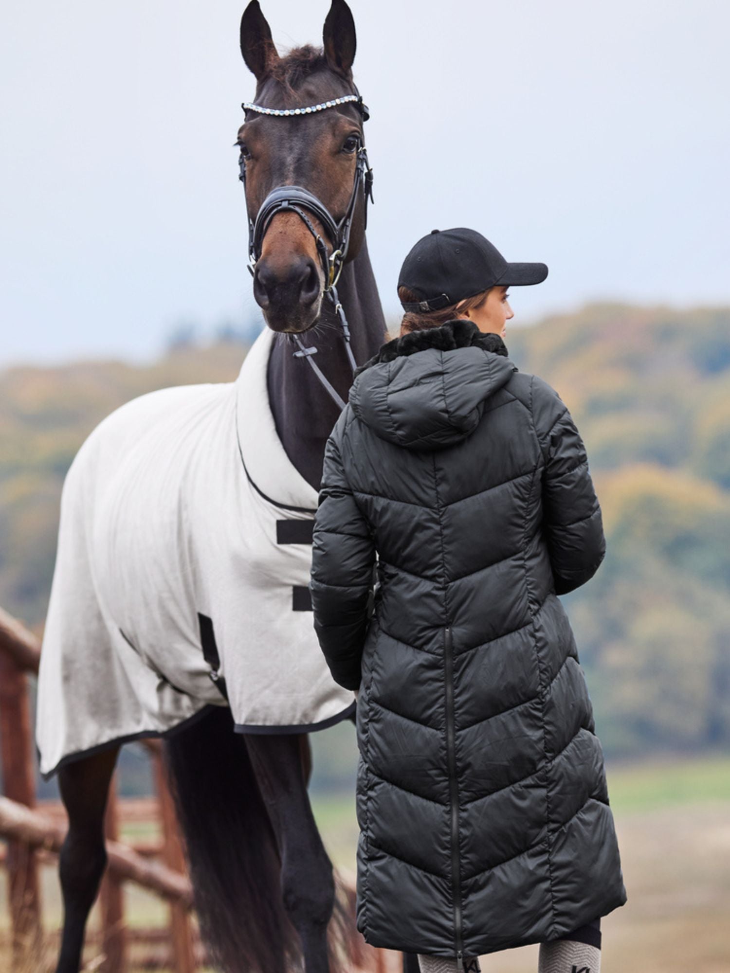 KLAdelaide Ladies Riding Coat Black