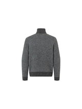 KLAndrew Mens Half Zip Knit Dark Grey