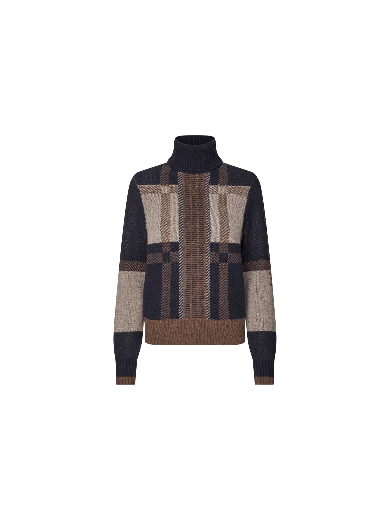 KLArin Ladies Roll Neck Pullover Navy