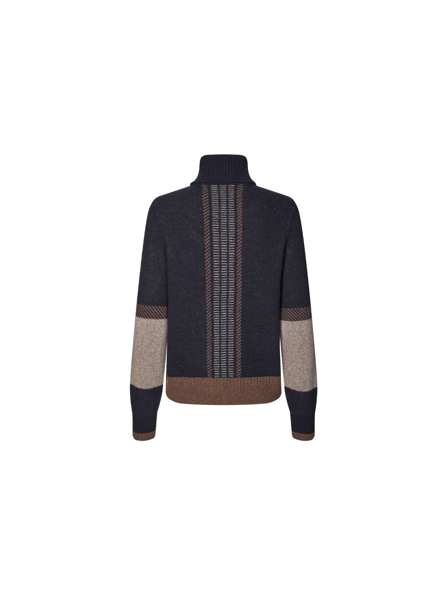 KLArin Ladies Roll Neck Pullover Navy