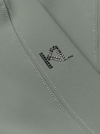 KLKira Ladies H Shape Regular Knee Grip Breeches Green Agave