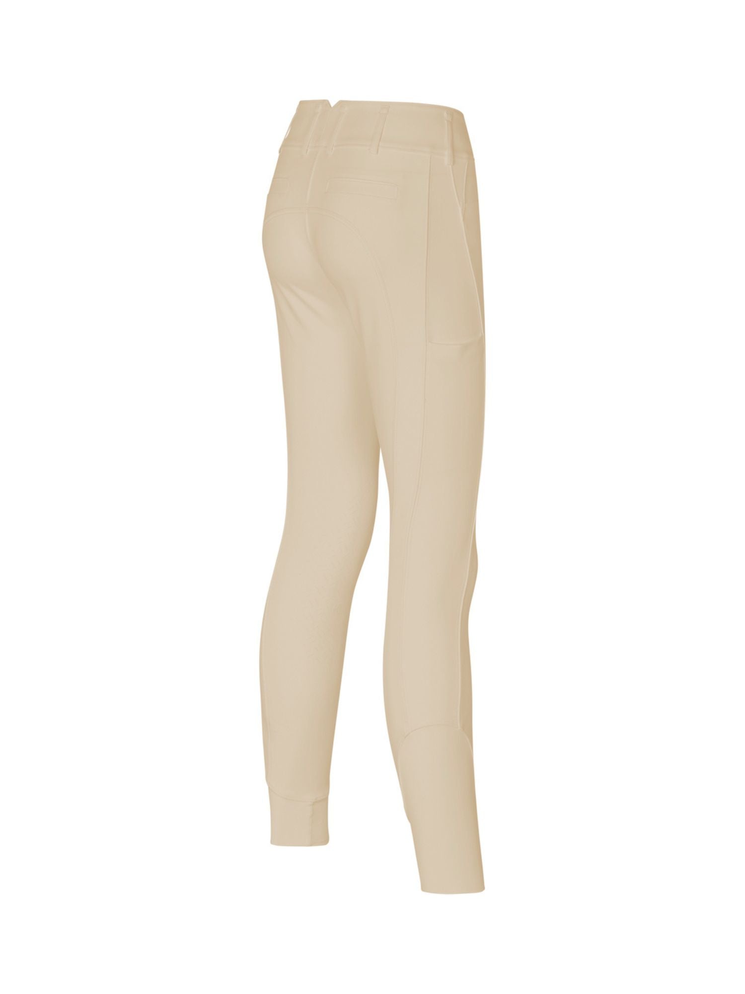 KLKira Ladies Regular Knee Grip Breeches Beige