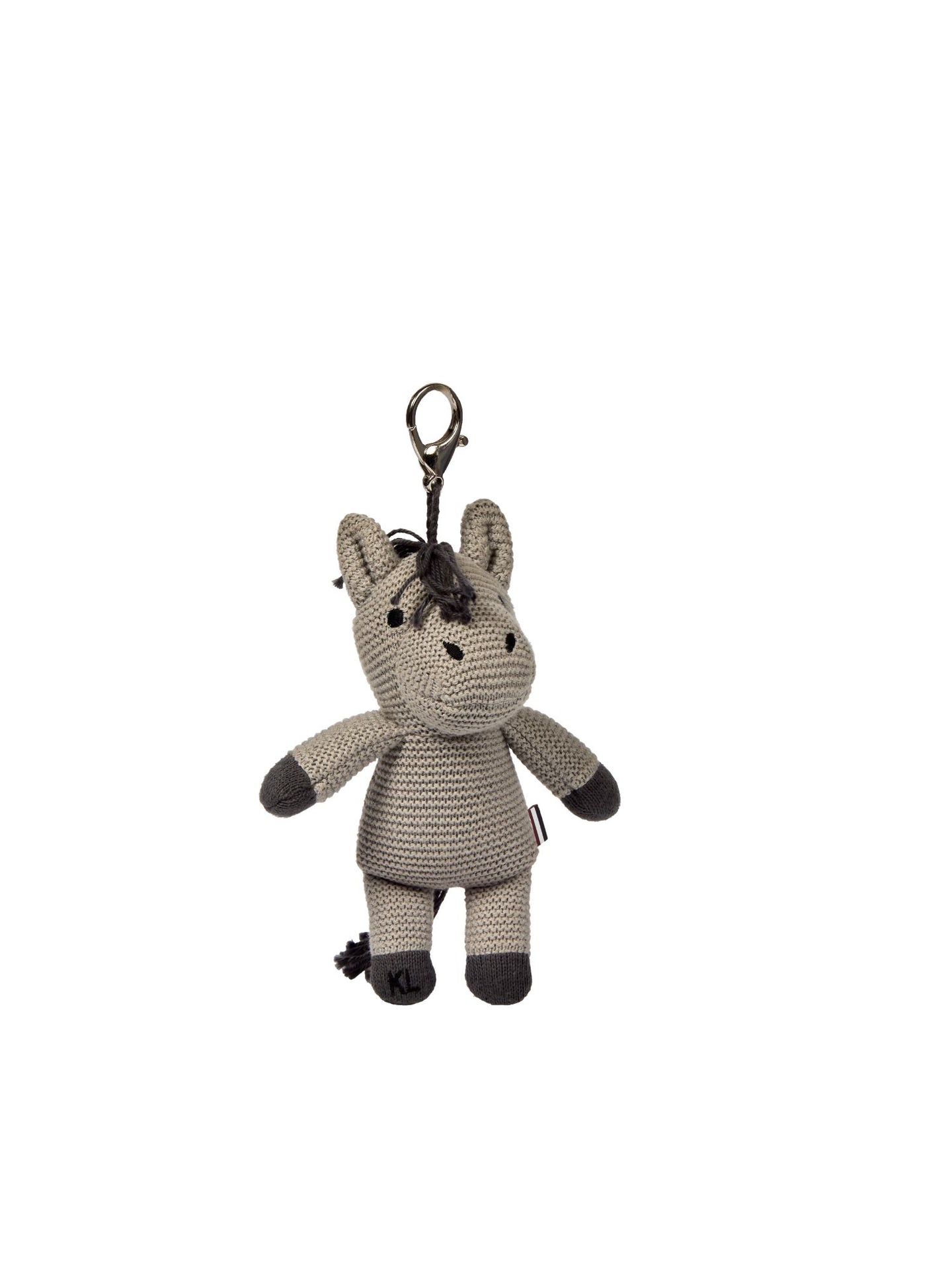 KLMonty Knitted Horse Teddy Grey