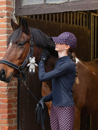 KLMonty Knitted Horse Teddy Grey