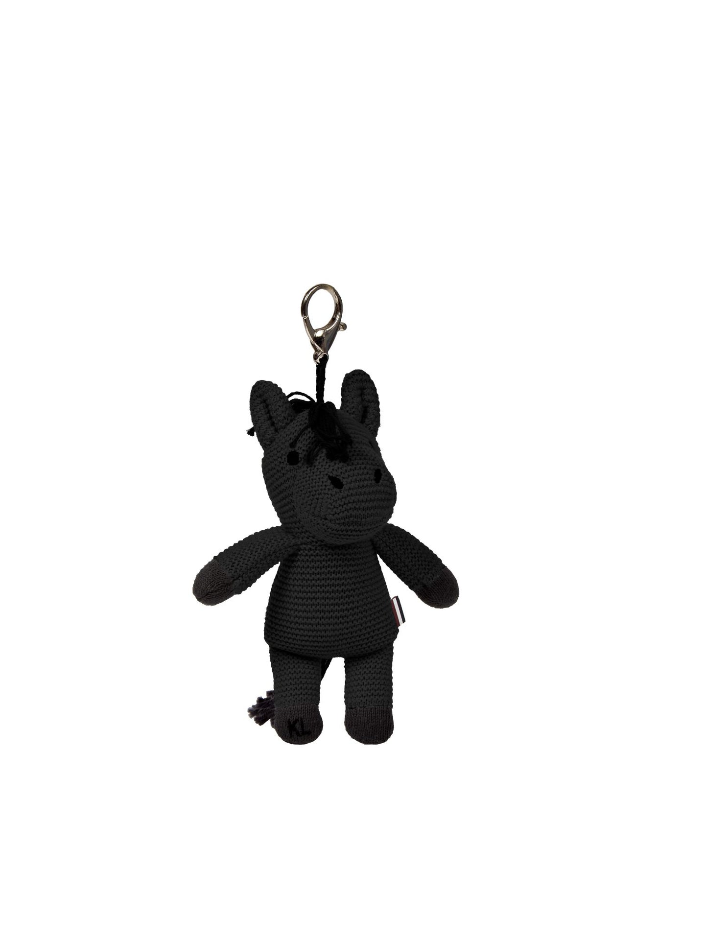 KLMonty Knitted Horse Teddy Black