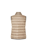 KLVam Padded Unisex Vest Beige Cobblesto