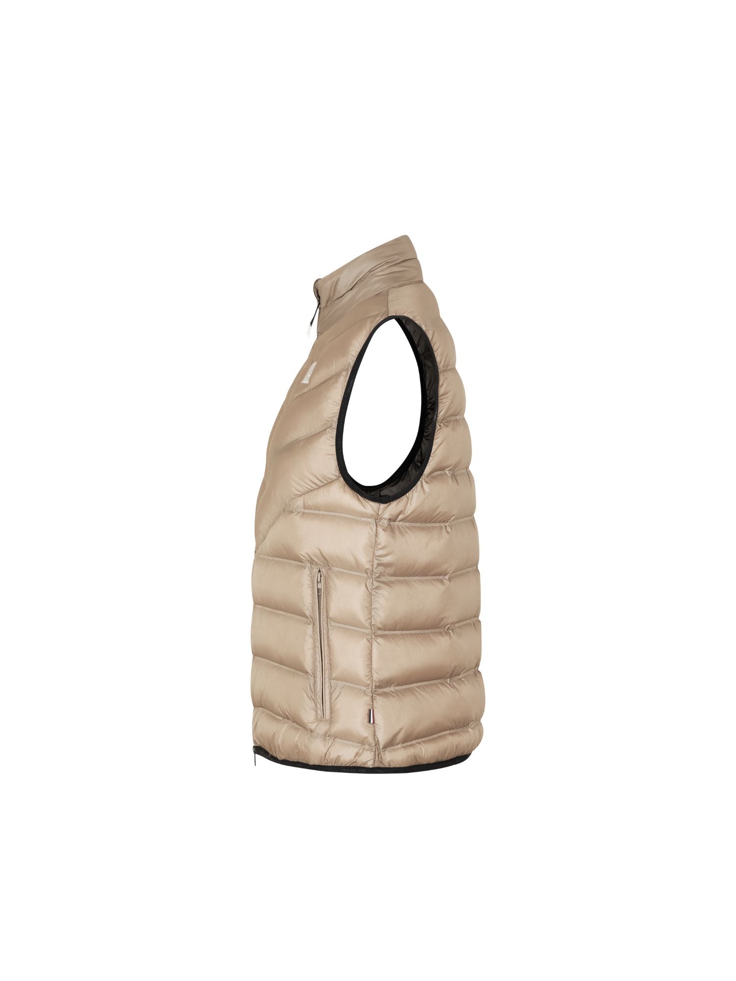 KLVam Padded Unisex Vest Beige Cobblesto