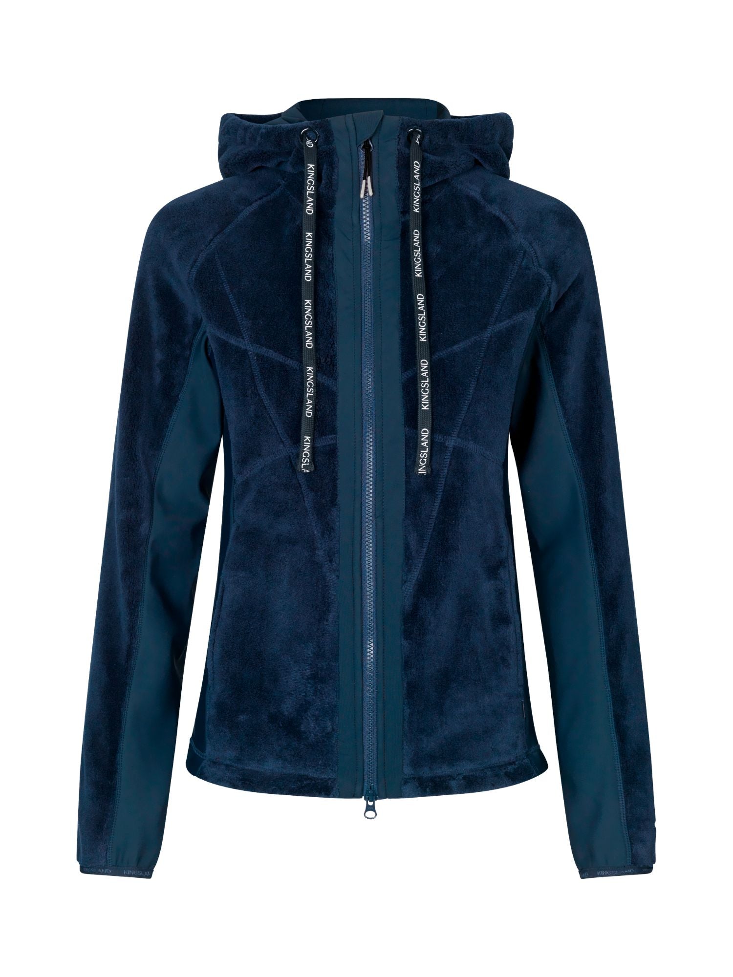 KLVania Ladies Coral Fleece Navy