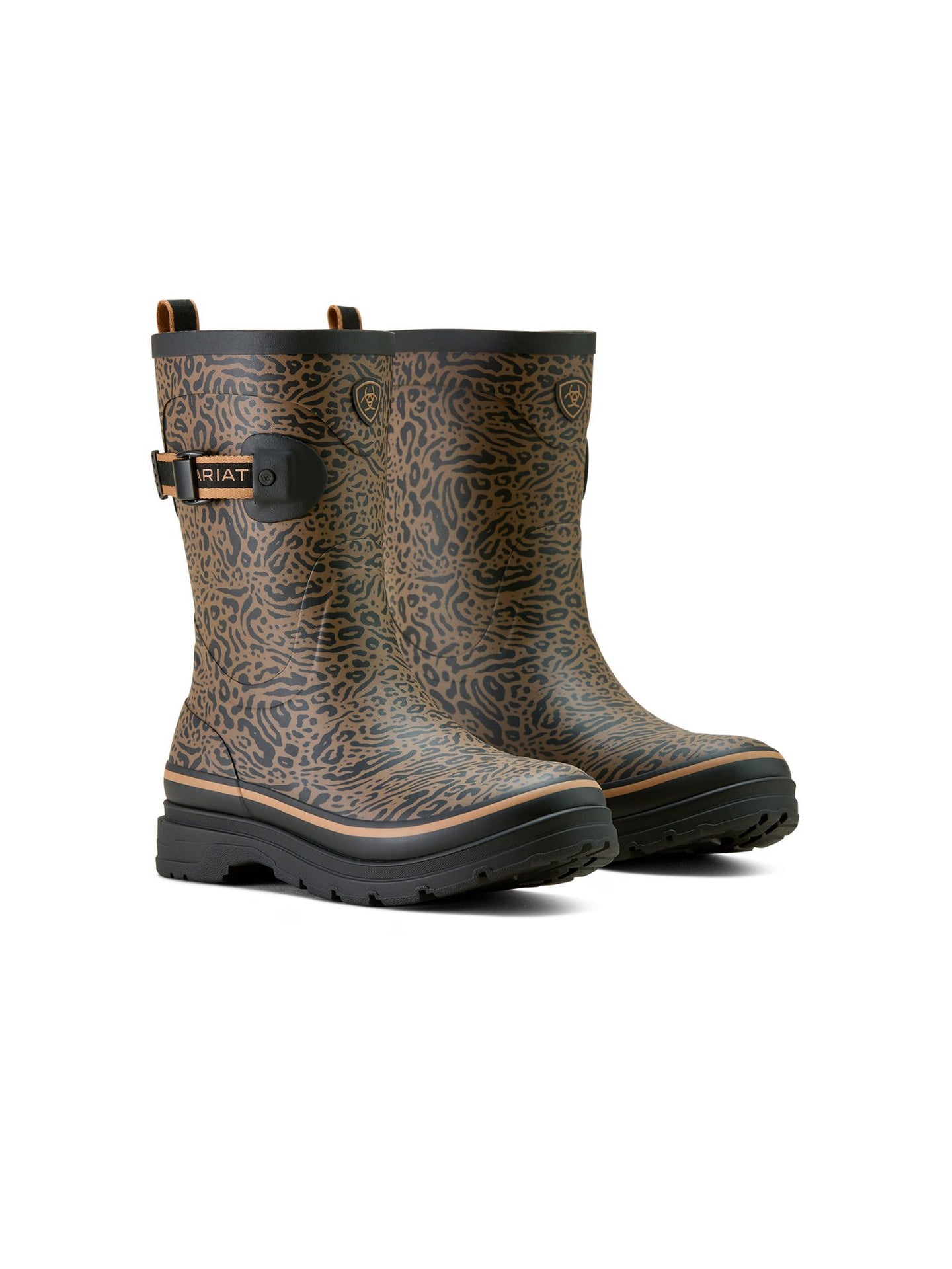 Gummistövel Kelmarsh Mid Ocelot Print