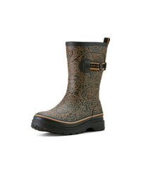 Gummistövel Kelmarsh Mid Ocelot Print