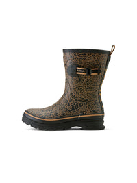 Gummistövel Kelmarsh Mid Ocelot Print
