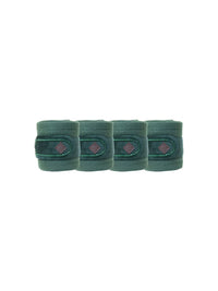 Fleecelindor Polar Velvet Pearls Pine Green
