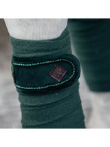 Fleecelindor Polar Velvet Pearls Pine Green