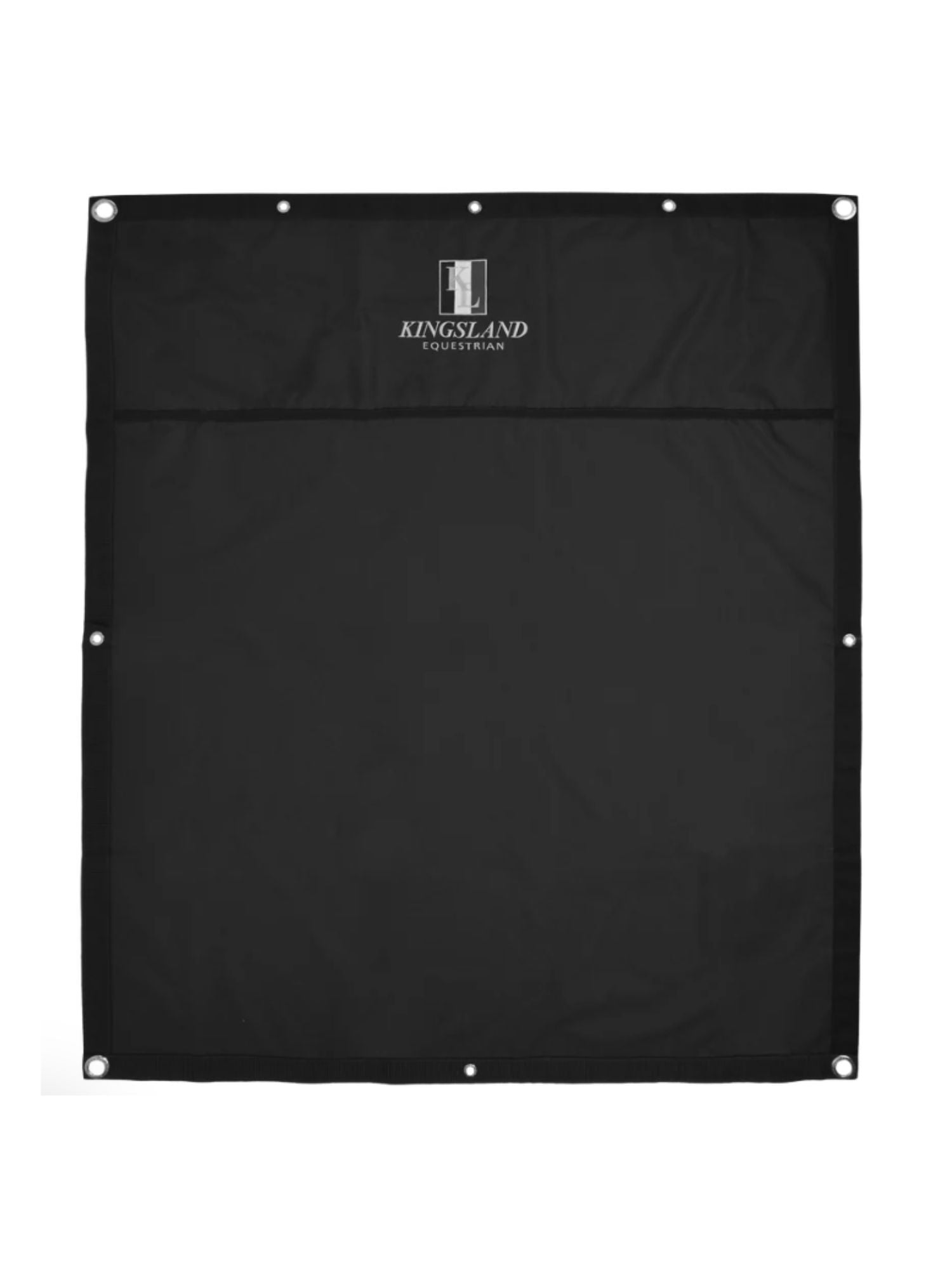 Classic Goes Black Stable Curtain Svart