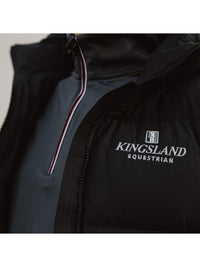 Down Vest Unisex Black