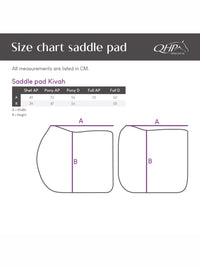 Dressyrschabrak Kivah Svart